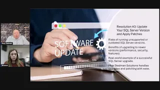 Update your SQL Server Version and Apply Patches