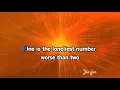 One - Three Dog Night | Karaoke Version | KaraFun