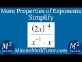 Simplify 2x - -1 x