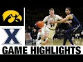 Iowa vs Xavier Highlights Men s Basketball College Basketball 2025