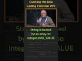 What is the maximum length of a String in Java - Cracking the Java Coding Interview