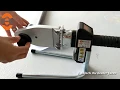 SOCKET FUSION HEATING IRON PE PPR PIPE WELDER TOOL FACES COLD RING CHAMFER DEPTH GAGE PROCEDURE1