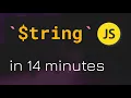 Template Literals Strings in JavaScript Programming Hindi