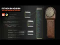 Python in Houdini Create a texture importer for Solaris
