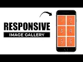 How to Create Responsive Image Gallery using CSS Flexbox