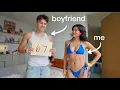 BOYFRIEND rates my entire BIKINI COLLECTION