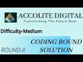 ACCOLITE DIGITAL ROUND-II Coding Round Solution Beautiful Paths Code Approach and Solution DFS