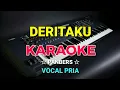 Download Lagu DERITAKU - Panbers || KARAOKE HD - Vocal Pria