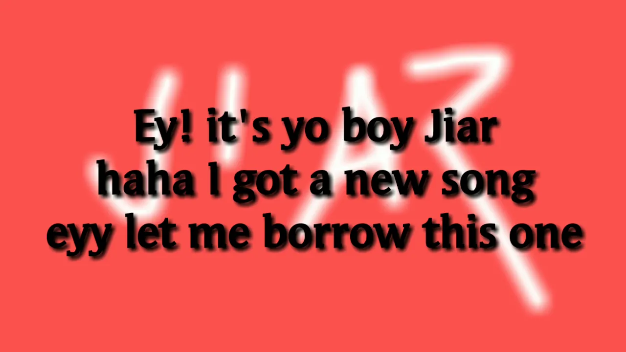 Switch it down - jiar (lyrics)