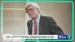 Phil Donahue talk show icon and husband of Marlo Thomas has died