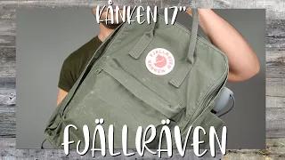 FJALLRAVEN KANKEN laptop 17 inch laptop bag review and time test after 3 years of rough use
