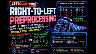 LeetCode 3302 Find the Lexicographically Smallest Valid Sequence - Coding Only