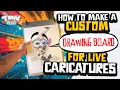 Caricature Tool Drawing Board