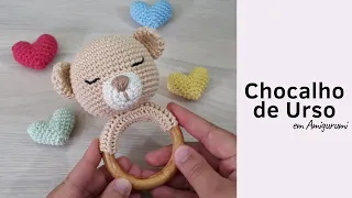 Como fazer Chocalho de Urso em Amigurumi - Aula Básica