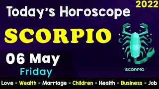 Scorpio Horoscope for Today Aj Ka Din Kaisa Rahe Ga Aaj Ka Din Daily Horoscope 06 May 2022