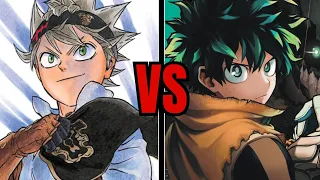 Asta VS Deku Is UNFAIR 60 Second Power Scaling 