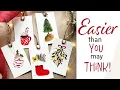 Watercolor Christmas Gift Tags For Beginners