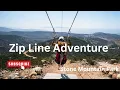 Zip line at Stone Mountain