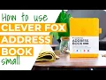 How to Use the Clever Fox Address Book Small