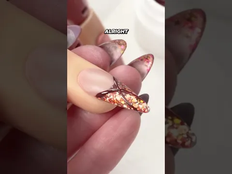 It's pumpkin season and we have a the best nail art tip for you!