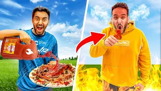 سويت كبسة الشطه لأعضاء باور ولكن باللحم       دندنها