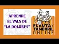 Download Lagu Flauta y Tamboril Online 29 - Aprende el vals de La Dolores
