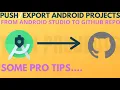 How to push android studio project to github Tech Projects
