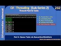 ThreadPool Task Part 5 - Queued Thread Pool Tasks C Advanced