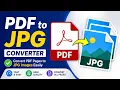 PDF to JPG Converter Convert PDF Pages to JPG Images Easily