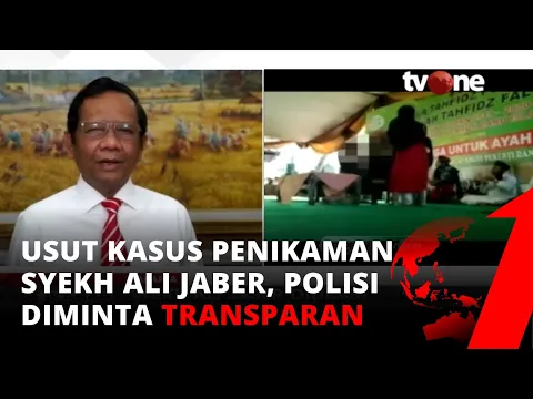 Mahfud MD Instruksikan Aparat Usut Kasus Penusukan Syekh Ali Jaber | tvOne