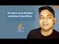 Episode - 08 Everything Multiple Variables and Identifiers in 2026 By Maharufh