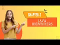 Core Java Chapter 2 Java Identifiers