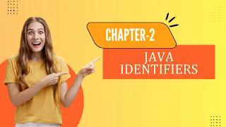 Core Java Chapter 2 Java Identifiers