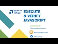 Tosca Tutorial Lesson 26 - Execute JavaScript Verify JavaScript call TBox HTML Modules