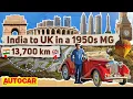 Download Lagu The story of Laal Pari - The 1950 MG driven from India to the UK | Feature | Autocar India