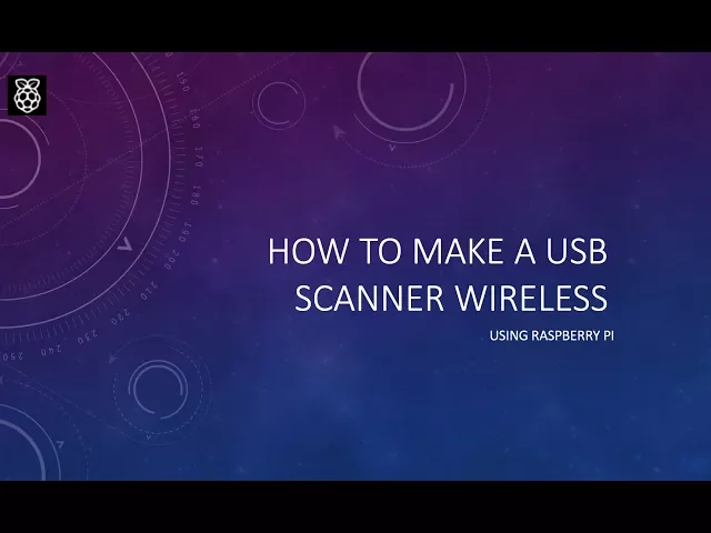 How to make your scanner wireless with Raspberry Pi
