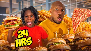 24 Horas Comiendo Comida Rápida