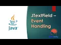 Java Swing GUI Part JTextField Event Handling ActionListener FocusListener