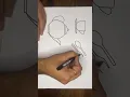 How to draw kitchen items easy step by step drawing