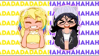 DADADA ✨🌻 HAHAHA 💥‼ | Bun & Daisy in Gacha Meme