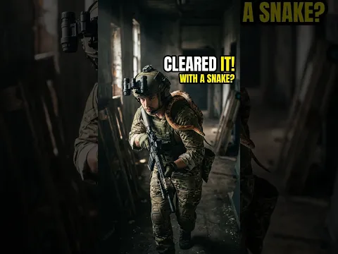 He cleared the whole room with a snake on his back #airsoft #prank #usa