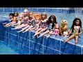 POOL Elsa and Anna toddlers - Barbie