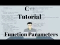 C Tutorial - Function parameters Tutorial 9