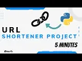 How to create link shortener using python in 5 lines of code Unq coder