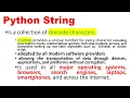 Unicode Characters and String in Python