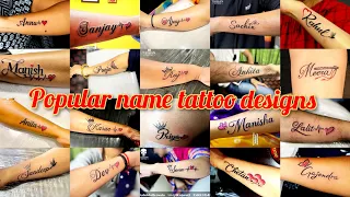 Popular name tattoo designs Common Name tattoo designs Best name tattoo designs