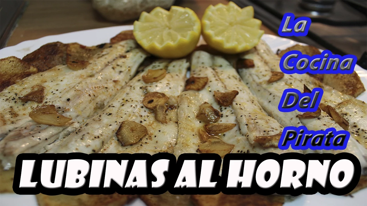 LUBINA AL HORNO EN 5 MINUTOS