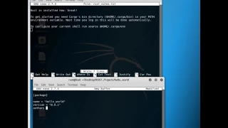 Rust - Hello World using Cargo