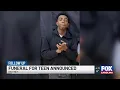 Funeral plans announced for teen killed in Gaffney bus stop shooting