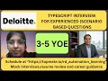TypeScript Mock Interview 2026 Coding OOP Scenario Based Questions